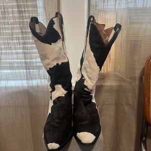 Jeffrey Campbell Dagget Cowhide Boots
